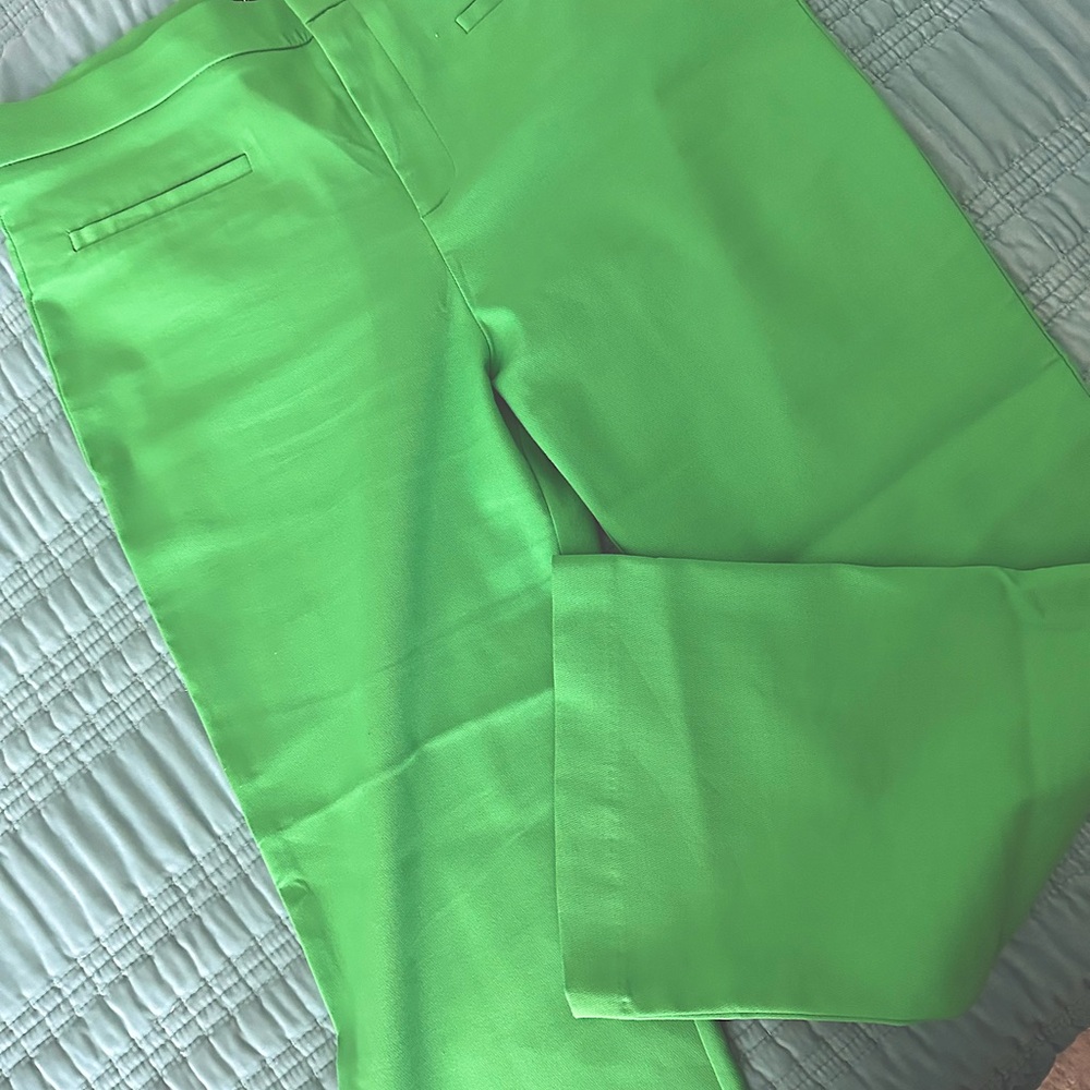 Slightly flared trousers
